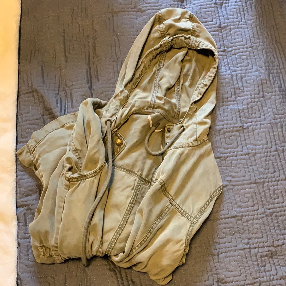Spring Light Weight Green Jacket